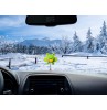 Tenna Tops Green Frog Car Antenna Topper / Auto Dashboard Accessory (Fat Antenna) 